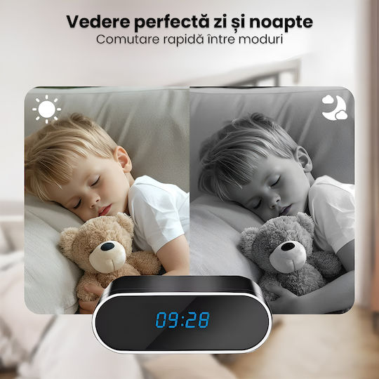 Hidden Spy Camera in Watch WiFi 1080p Full HD Night Vision Motion Detection Phone Alerts Audio Video Recording iOS Android App Home Office Surveillance No Card