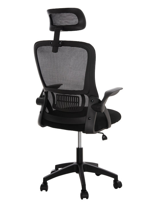 HomeMarkt Blazer Executive Chair with Recline and Adjustable Arms Black