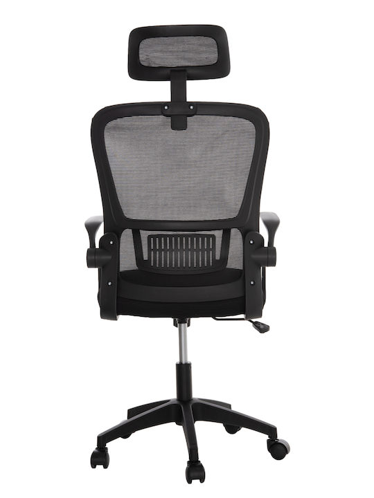 HomeMarkt Blazer Executive Chair with Recline and Adjustable Arms Black