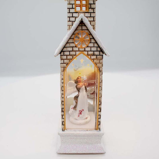 Velve Lustră Decorativă Alb