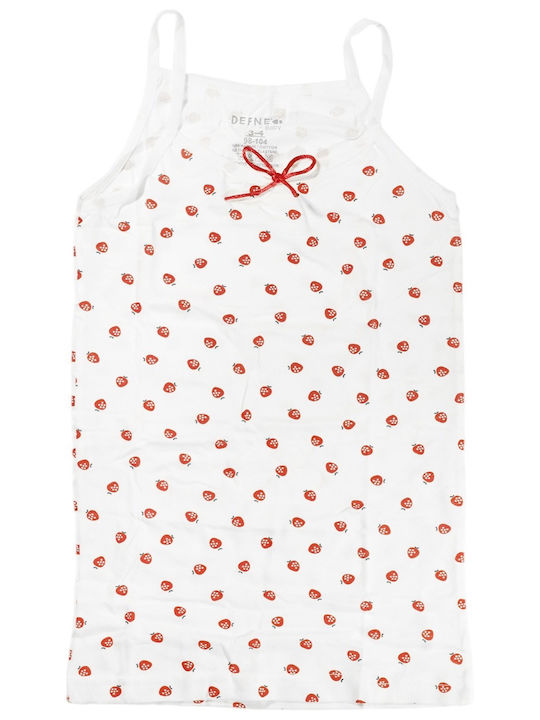 Defne Baby Strawberries Love Kids' Undershirt Tank Top Multicolour