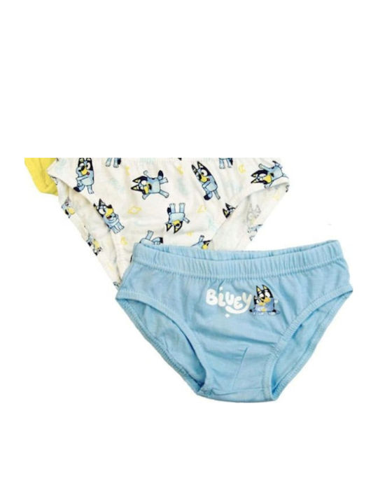 Bluey Set pentru copii cu chiloței Blue 3buc