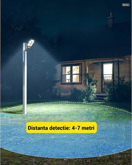 Lampă Solară Stradală cu Fotocelulă și Telecomandă IP65