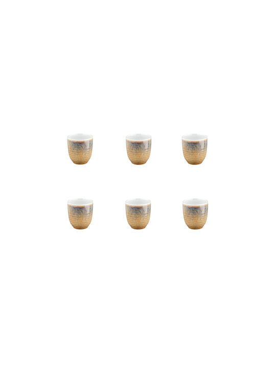 Björn Cană Ceramică Bej 150ml 6buc