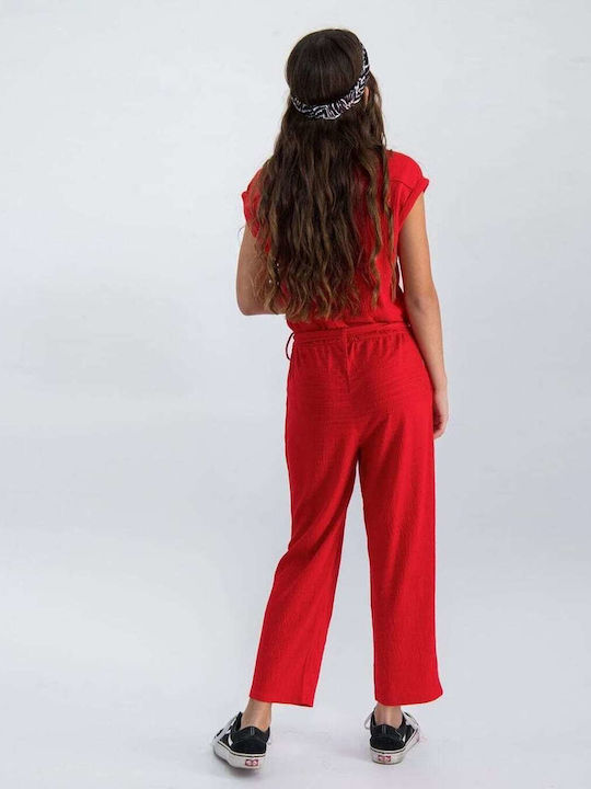 Kids' Jumpsuit Red