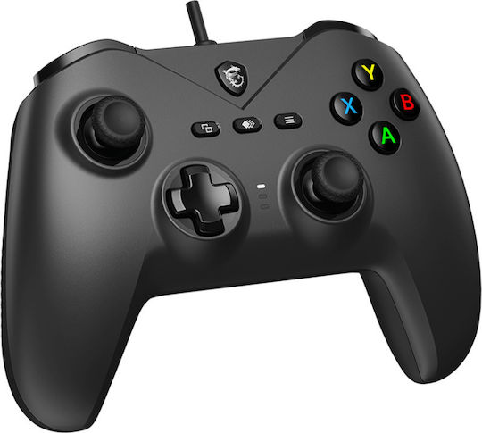 MSI Force GC200 Wired Gamepad with Hall Effect Sticks for Android / PC Black