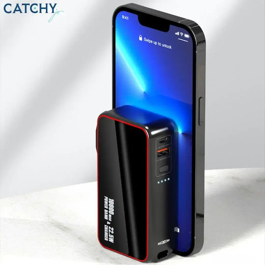 Moxom MX-PB39 Power Bank 10000mAh 22.5W με Θύρα USB-A και Θύρα USB-C Power Delivery Μαύρο