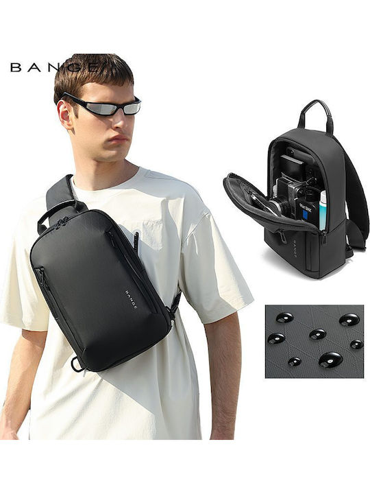 Herrentasche Sling Schwarz