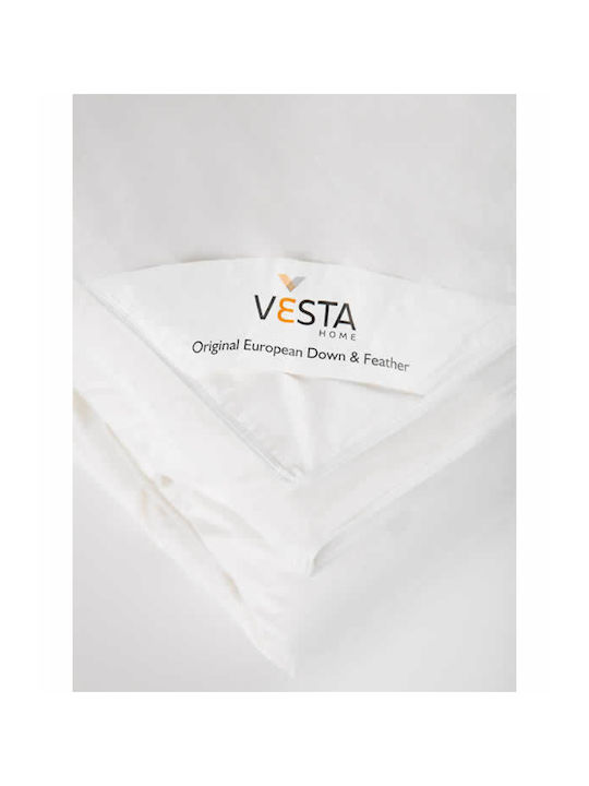 Vesta Home Πάπλωμα Μονό Πουπουλένιο 170x240εκ. Imperial 233 10.5 togs