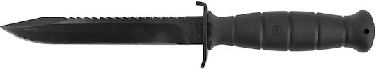 Glock Messer Überleben Schwarz in Hülle