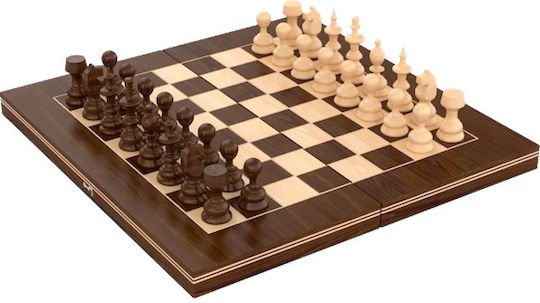 Set de Piese din Lemn și Zaruri pentru Table Handmade 5.08cm
