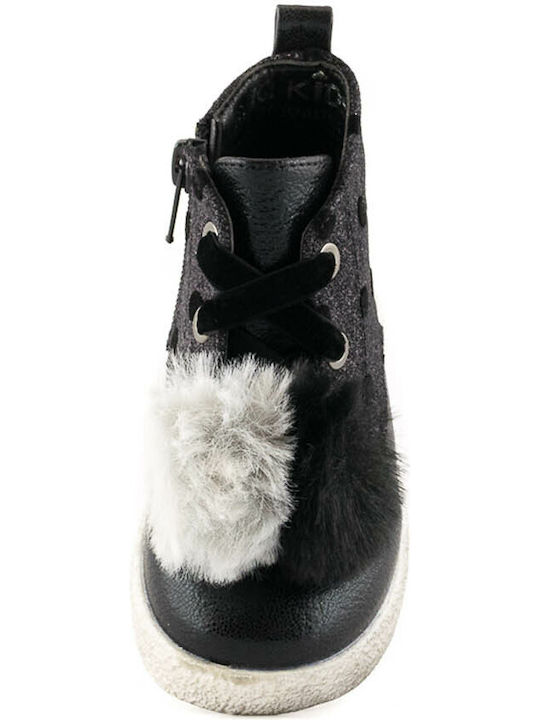 Kids Sneakers High Black