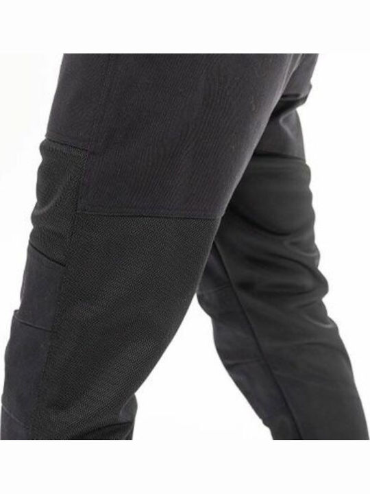 John Doe Aero Mesh Καλοκαιρινό Ανδρικό Παντελόνι Μηχανής Μαύρο