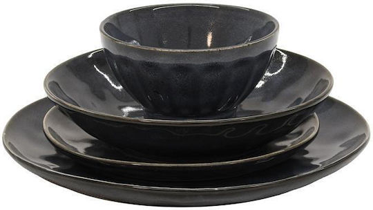 Fylliana Fl25164 Geschirrset Keramik Blau 16Stück