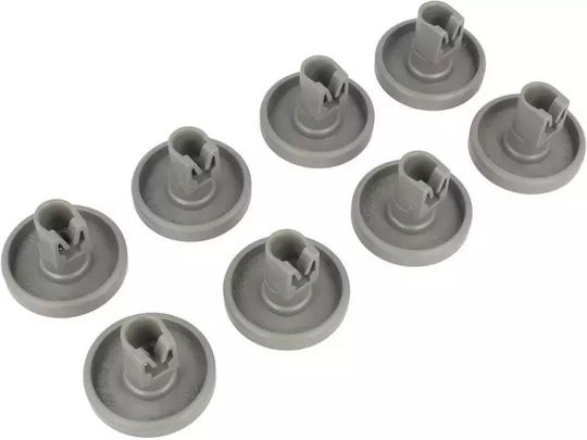 Rack Wheels Dishwasher Aeg Set 8pcs