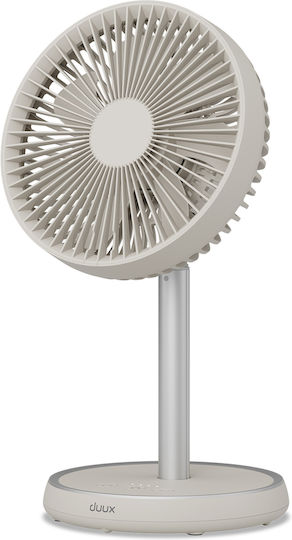 Duux Flex Ventilator Sockel 10W Lüfterdurchmesser 21cm Graues