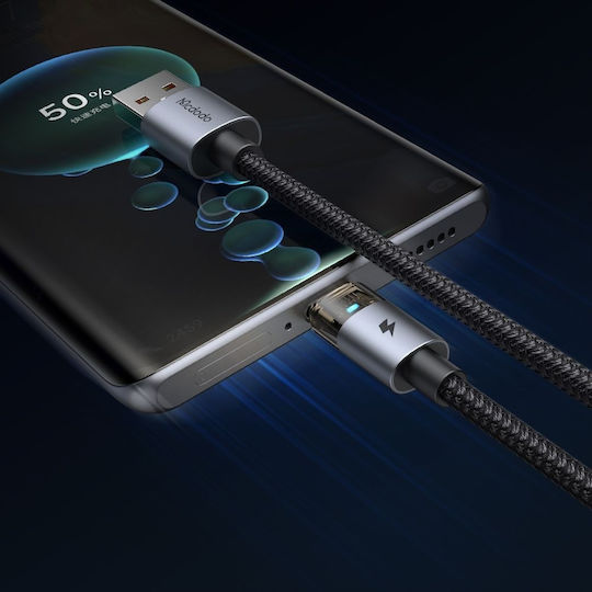 Mcdodo USB 2.0 Cable USB-C male - USB-C 66W Μαύρο 1.2m