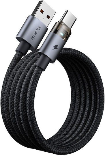 Mcdodo USB 2.0 Cable USB-C male - USB-C 66W Μαύρο 1.2m