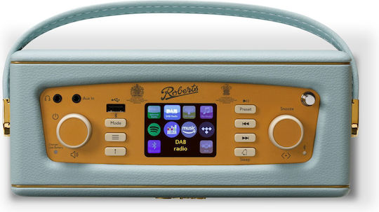 Roberts Revival iStream3L DAB+ mit Bluetooth und USB Duck Egg Blue
