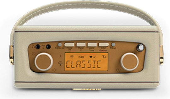 Roberts Revival Uno Φορητό Ραδιόφωνο DAB+ με Bluetooth Pastel Cream
