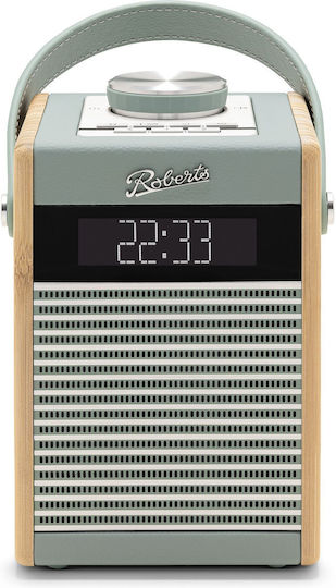Roberts Rambler Midi Φορητό Ραδιόφωνο Επαναφορτιζόμενο DAB+ με Bluetooth Duck Egg Blue