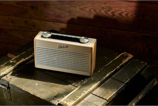 Roberts Rambler Uno Επιτραπέζιο Ραδιόφωνο Ρεύματος DAB+ με Bluetooth Pastel Cream