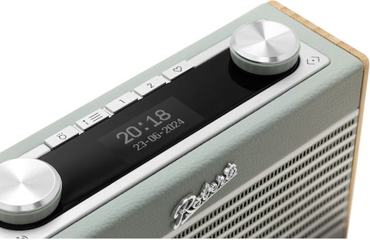 Roberts Rambler Uno Επιτραπέζιο Ραδιόφωνο Ρεύματος DAB+ με Bluetooth Duck Egg Blue