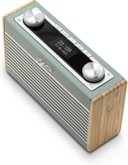 Roberts Rambler Uno Επιτραπέζιο Ραδιόφωνο Ρεύματος DAB+ με Bluetooth Duck Egg Blue