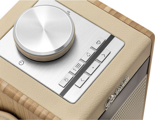 Roberts Rambler Midi Portable Radio Rechargeable DAB+ with Bluetooth Pastel Cream