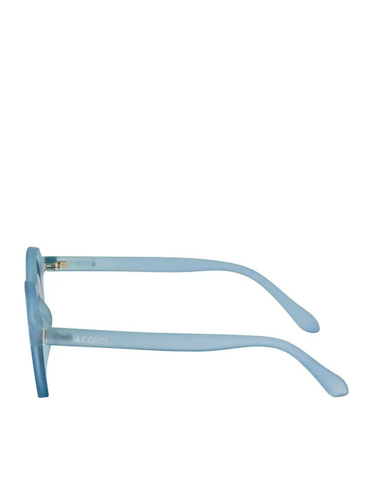 Cairn Unisex Sunglasses with Blue Plastic Frame and Blue Lens LWHEXA-11