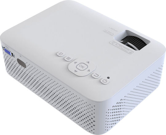 Philips NeoPix 100 NPX100/INT Projector LCD LED Lamp with Built-in Speakers White