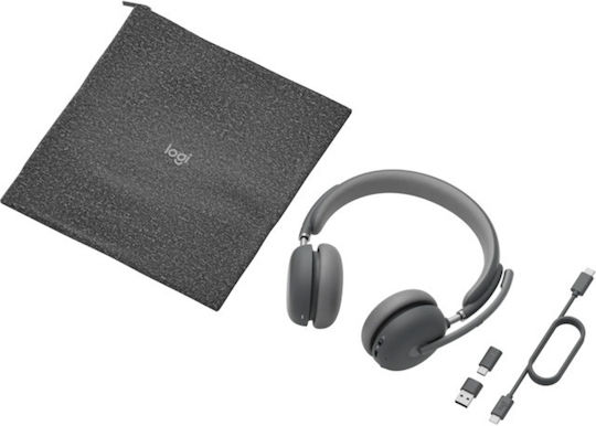Logitech Zone Wireless 2 On Ear Multimedia Ακουστικά με μικρόφωνο και σύνδεση USB-C