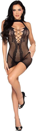 Leg Avenue Halter Mini Dress Sexy Dress Black