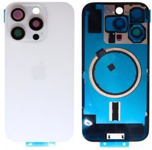 Καπάκι Μπαταρίας Λευκό για Apple iPhone 16 Pro