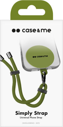 Sbs Case Me Neck Strap Lanyard Patch Smartphones Green