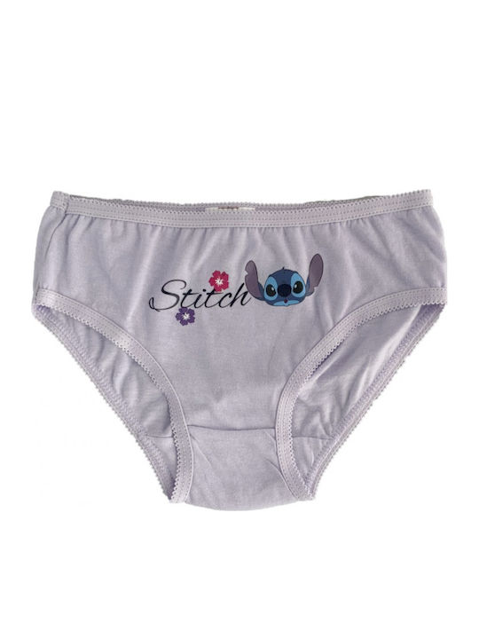 Disney Stitch Παιδικό Σετ με Βρακάκια Γκρι 3τμχ