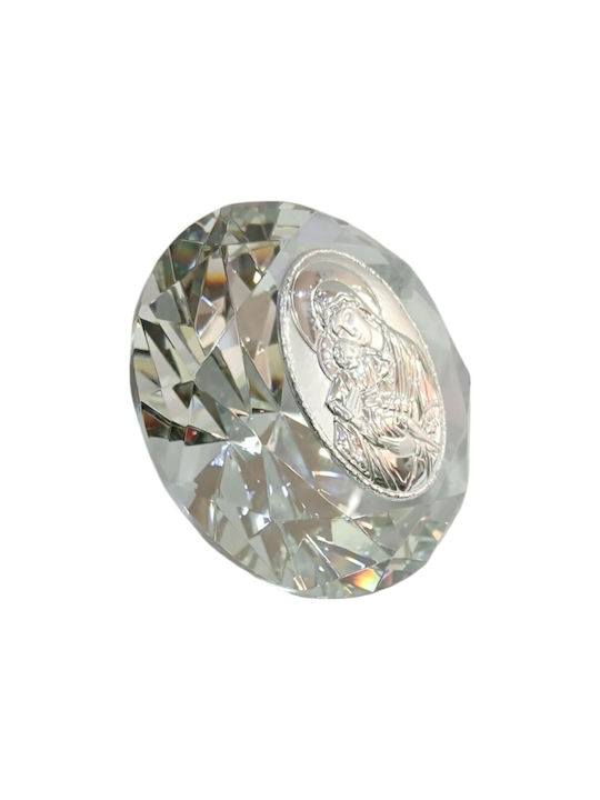 Kalliopi Silver Glücksbringer Weiß 8x8cm 1Stück