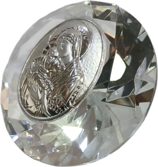 Kalliopi Silver Гоури Бял 8x8см 1бр