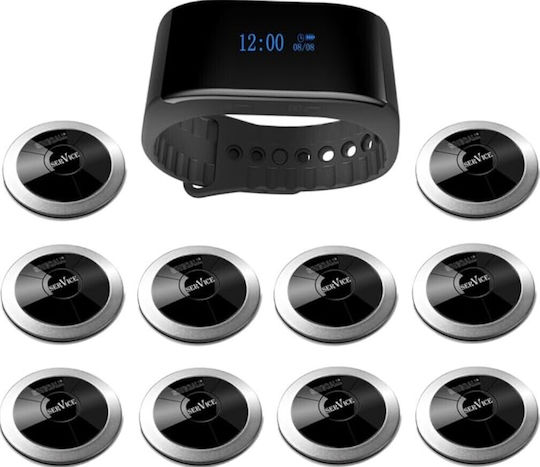30190-540 Smartwatch (Μαύρο)