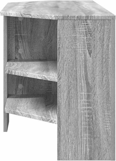 TV Stand Gray Particle Board M102xD40.5xH45cm