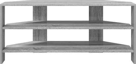 TV-Ständer Grau Spanplatte M102xT40.5xH45cm