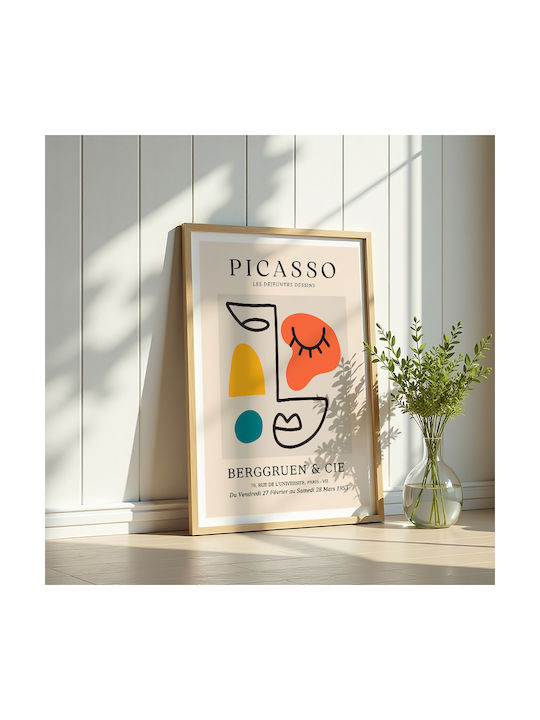 Poster Pablo Picasso Les Dejeurenes Dessins Art243 21cm X 30cm White Frame PVC