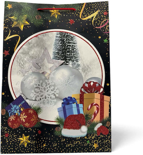Glitter Christmas Gift Wrapping Bag for Gift 40x12x30cm (Various Colors)