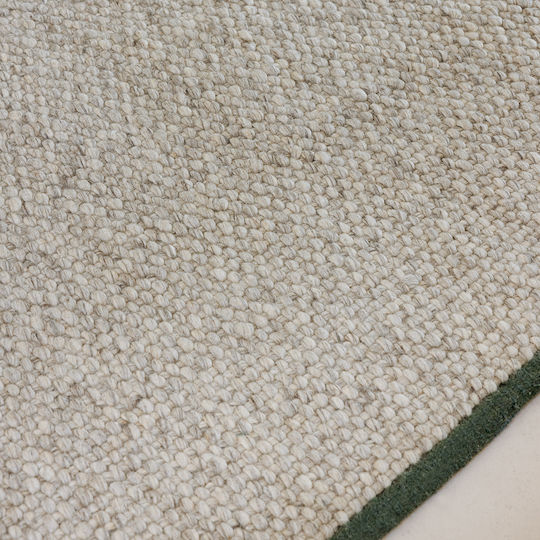 Brink & Campman Craft Matter Plain Handgefertigt Teppich Rechteckig Synthetisch,Polyester/Cotton/Leather Ash Grey