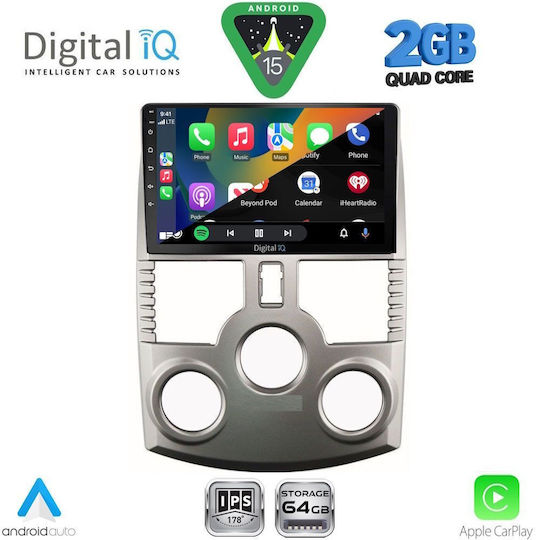 Digital IQ Car Audio System for Daihatsu Terios 2006-2017 (Bluetooth/USB/WiFi/GPS/Apple-Carplay/Android-Auto) with Touch Screen 9"