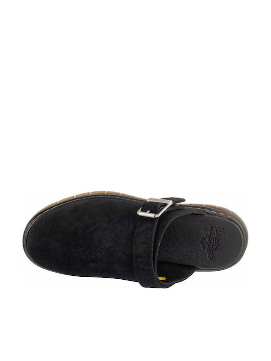 Dr. Martens Brookline Ανδρικά Δερμάτινα Σαμπό Μαύρα