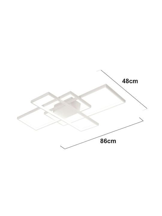 Home Lighting Πλαφονιέρα 86εκ. LED