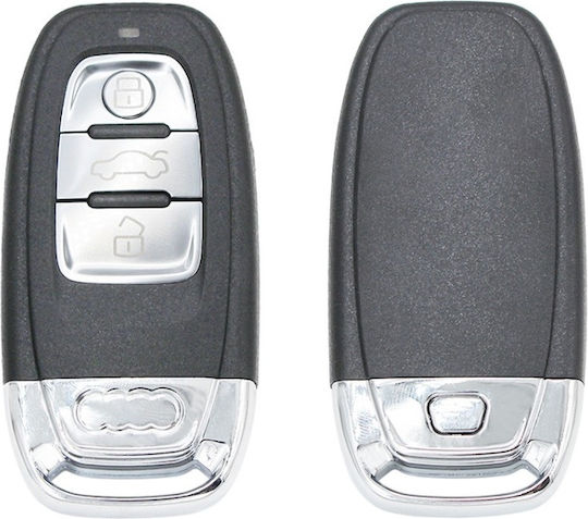 Techstar Komplett Autoschlüssel Schutzhülle Kompatibilität Audi A4l/q5 3 Tasten 8to959754c 868mhz