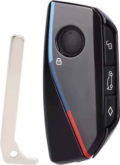Techstar Husa Pentru Chei Auto Bmw M Style Compatibil Bmw I7 X7 G07 Lci Ix I20 X1 U11 Seria 7 G70 G09 Xm U06 G81 M3