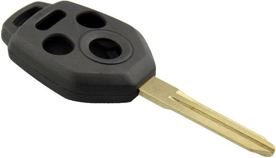 Techstar Car Key Case Compatible Subaru Tribeca Legacy Outback 4 Buttons